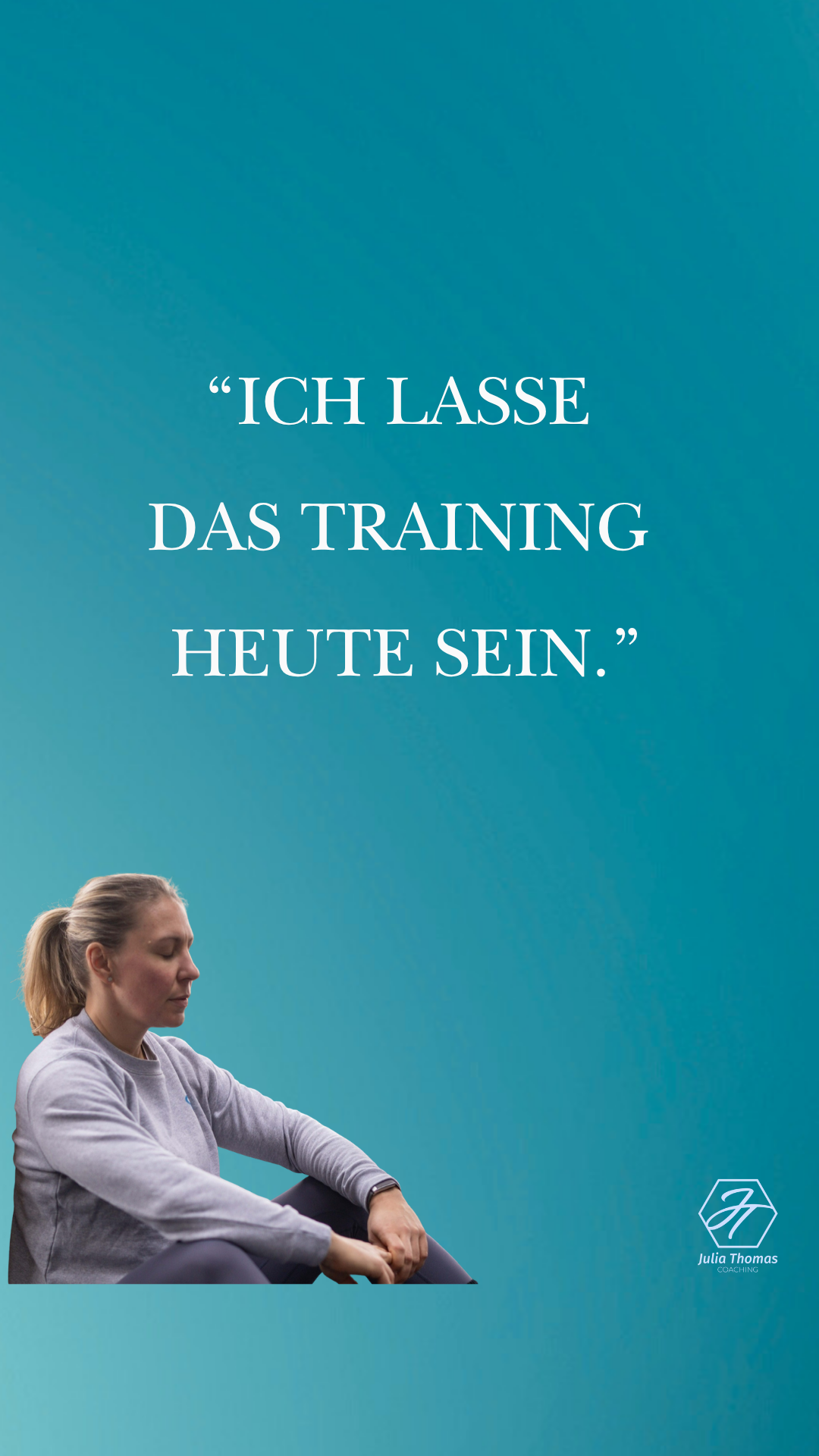 Der wahrscheinlich schwerste Satz für Athlet:innen...