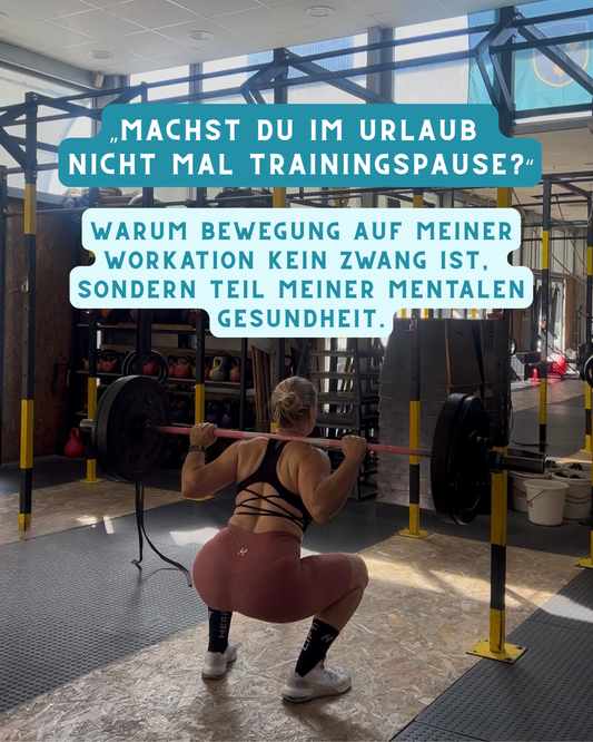 "Machst Du im Urlaub nicht mal Trainingspause?" Warum Bewegung auf meiner Workation kein Zwang ist,  sondern Teil meiner mentalen Gesundheit.